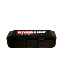 Hardline PillBox Siyah 5 Bölmeli